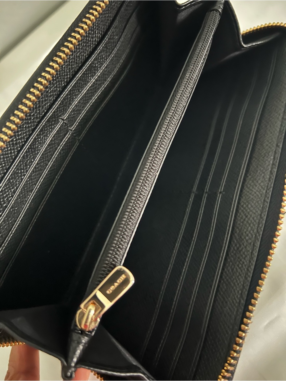 Coach Mini Bennett Satchel In Embossed Leather With Matching Wallet - Picture 9 of 11